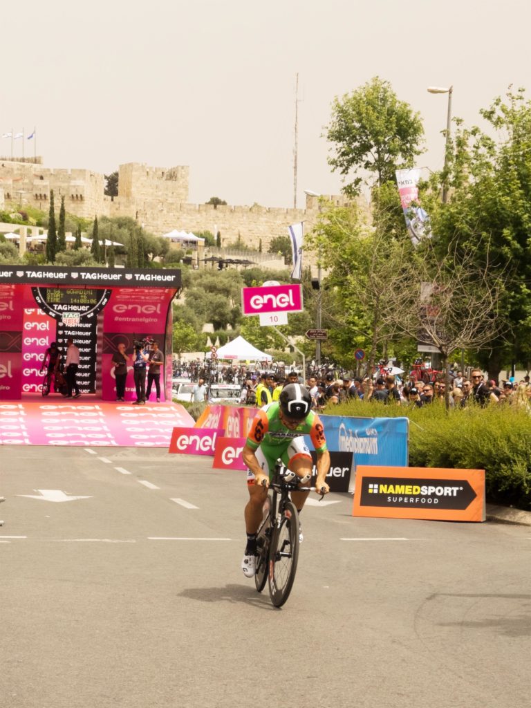 Giro d'Italia 2018 Gerusalemme prima tappa a cronometro