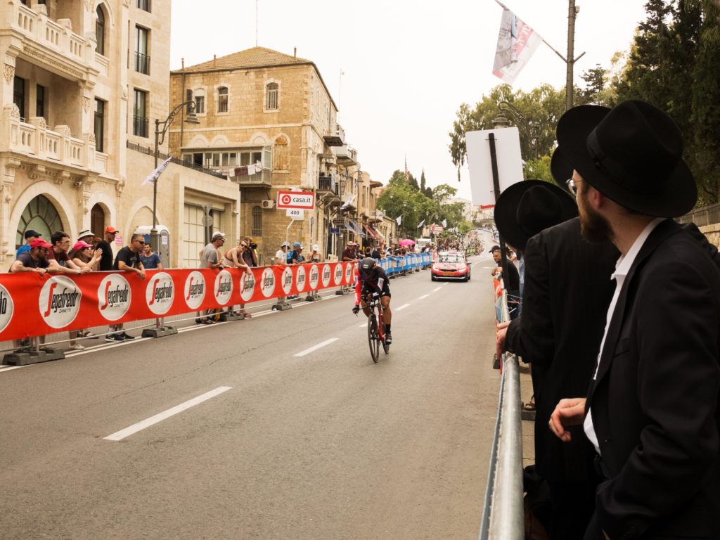 Giro d'Italia 2018 Gerusalemme prima tappa a cronometro
