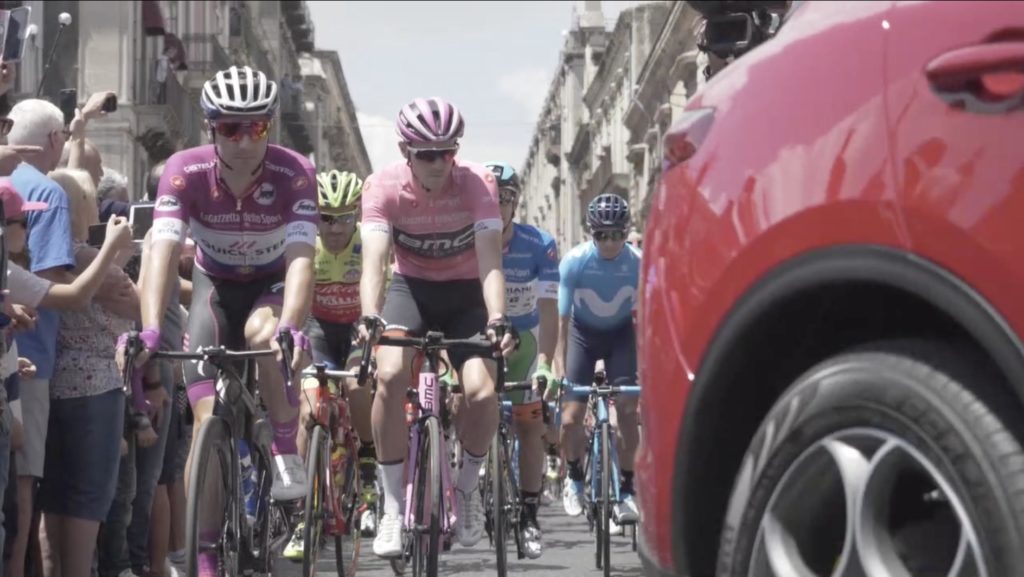 Giro d'Italia 2018 - screenshot from giroditalia.it