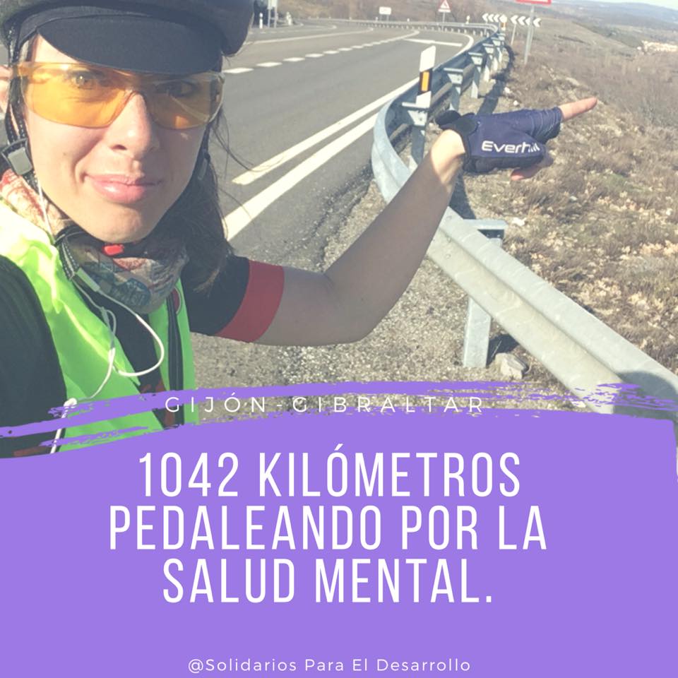 Think Hike & Bike pedalando per la salute mentale Sonia Barrar